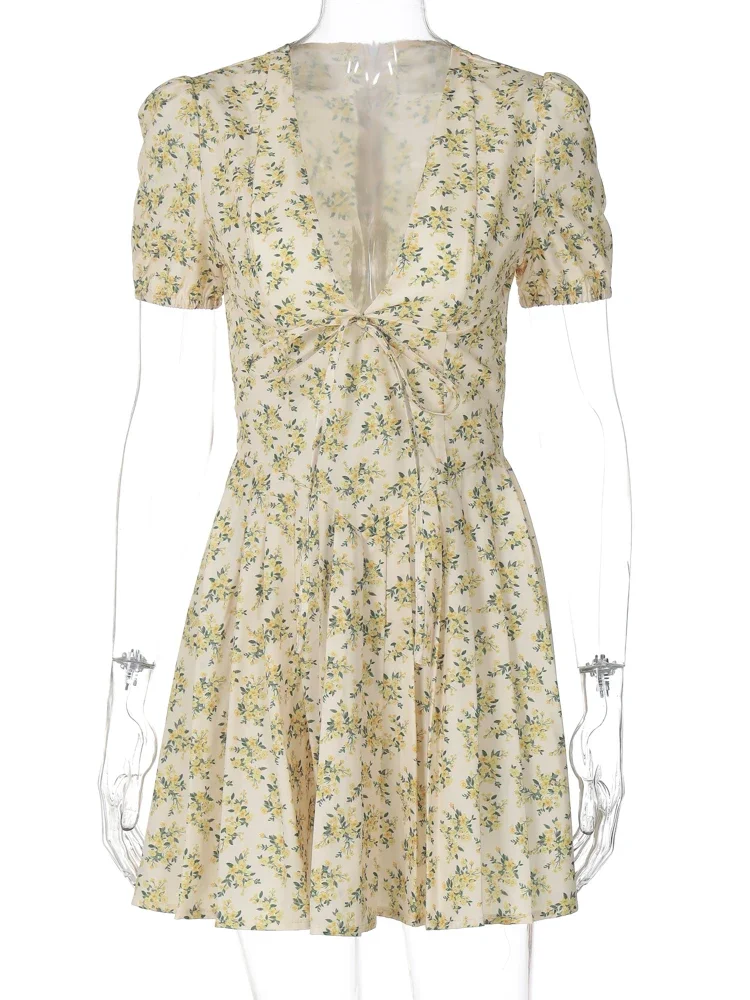 4XL French Floral Dress Plus S - Romper Floral Print review and price