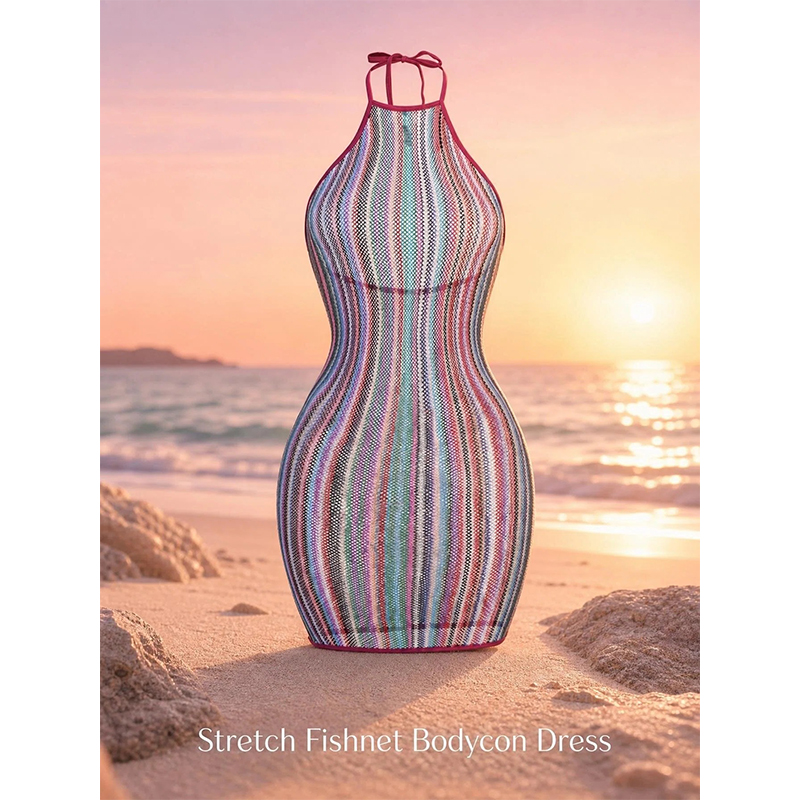 1PC Sexy Women Fishnet Cover U - Cover Up Kaftan review and price