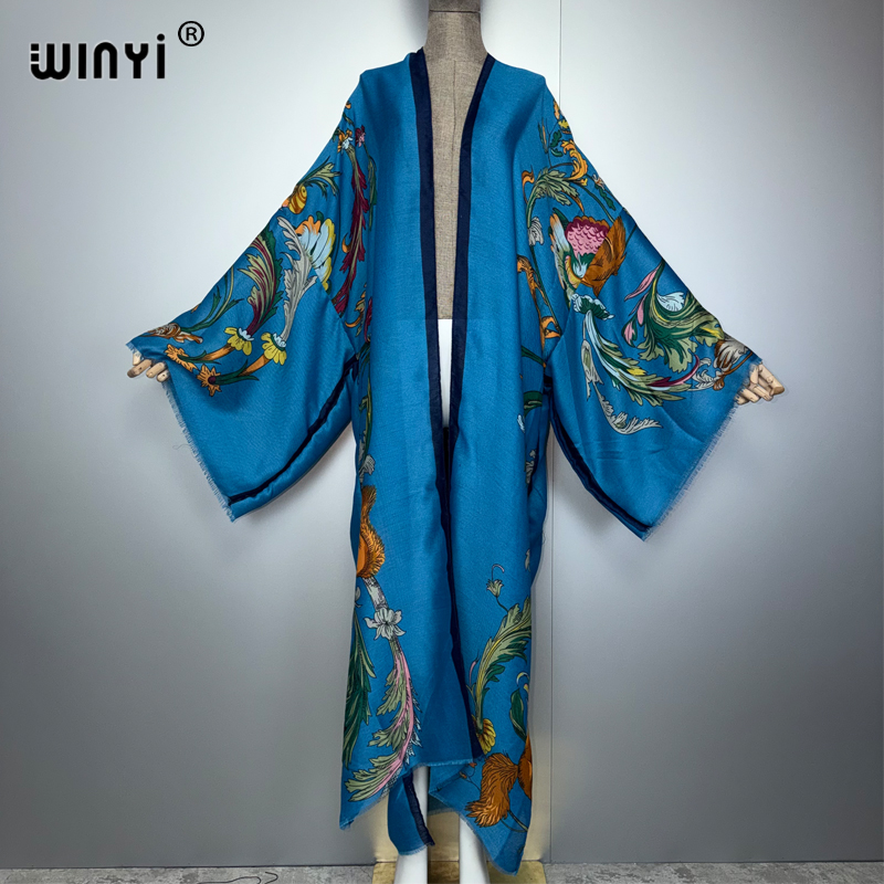 WINYI Africa Boho Kimono Maxi  - Cover Up Kaftan review and price