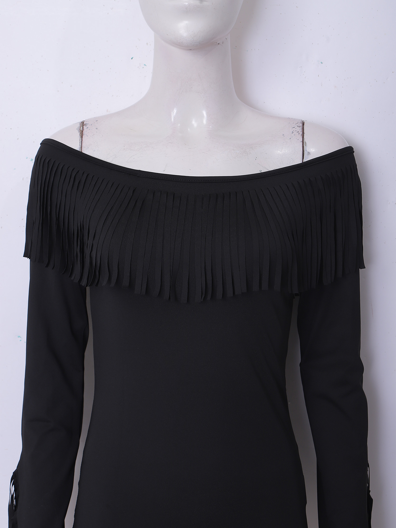 Womens Off Shoulder Tassel Blo - Blouse Off Shoulder review and price