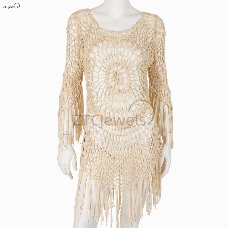 Womens Summer Crochet Bikini C - Cover Up Kaftan review and price
