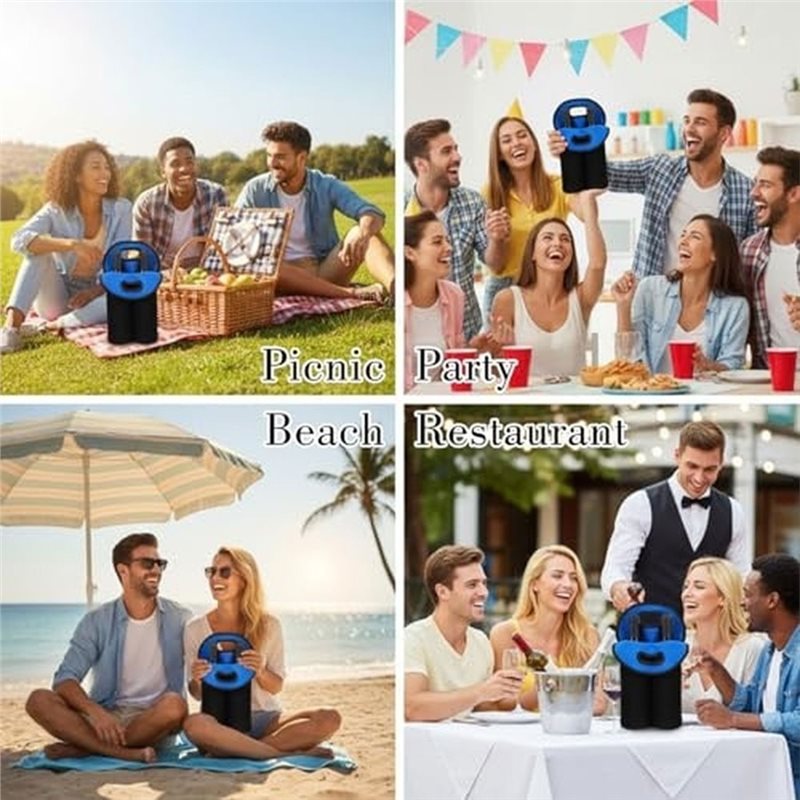 AAAN-Wine Carrier Tote Bags, F - Tote Bag Beach review and price